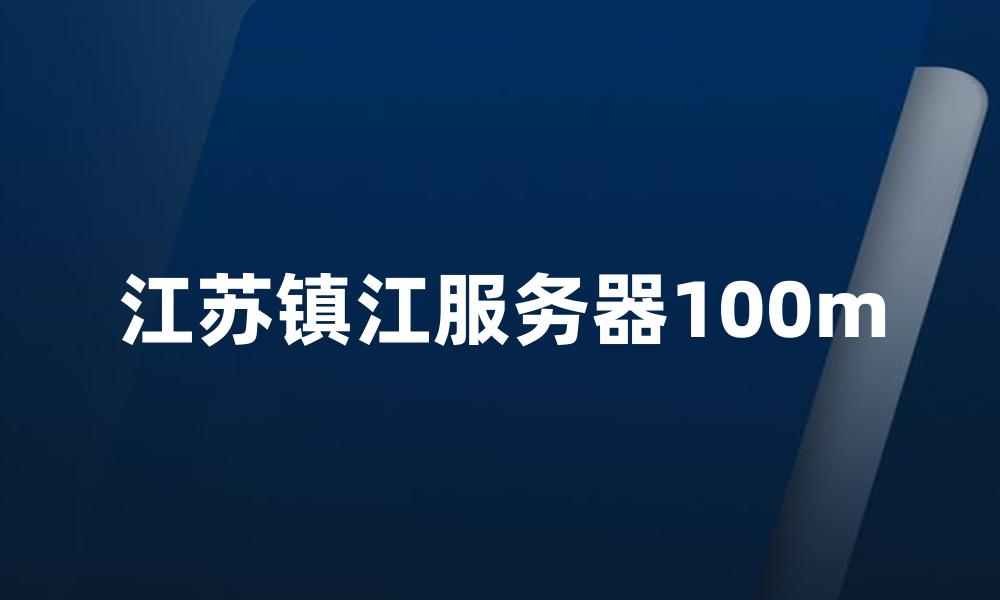 江苏镇江服务器100m